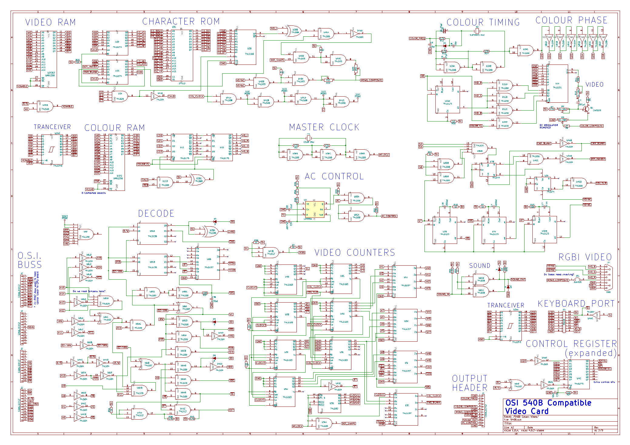 Draft Schematic 540B